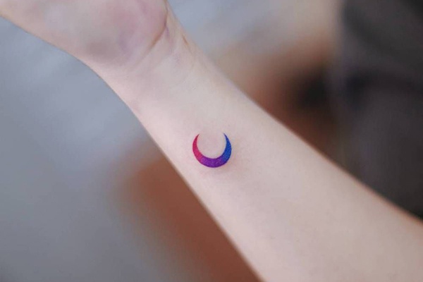 tattoo trăng khuyết