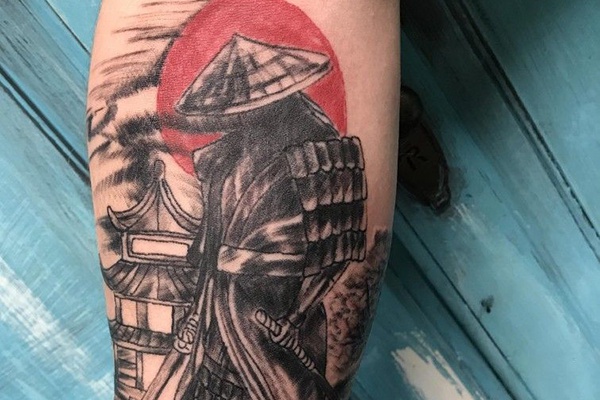 Samurai tattoo đẹp