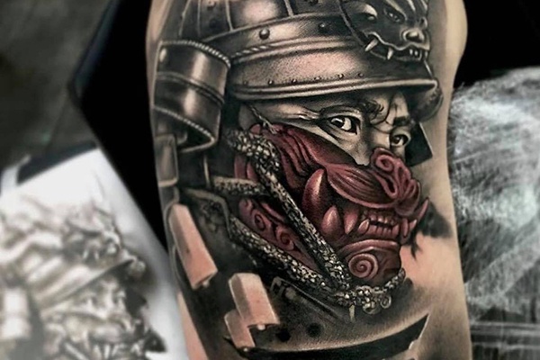 Samurai tattoo ý nghĩa