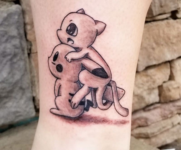 tattoo pikachu và mew đẹp