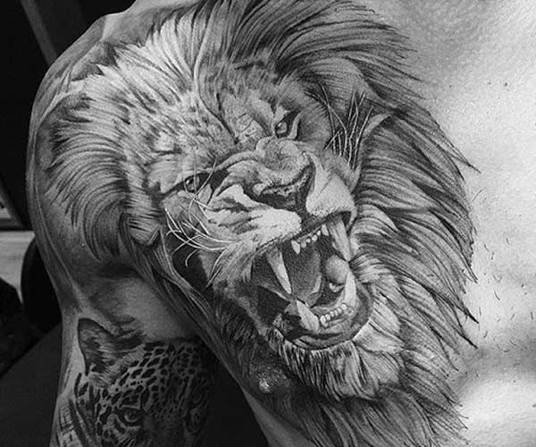 tattoo sư tử