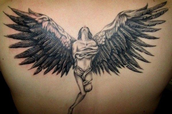 angel tattoo ý nghĩa