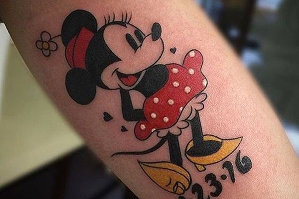 Mickey tattoo đẹp