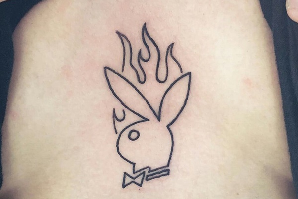 playboy rabbit tattoo đẹp