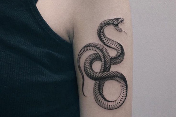 snake tattoo cute
