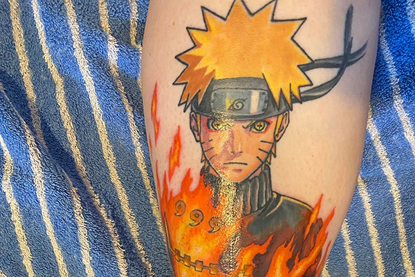 Wunderschönes Naruto-Tattoo
