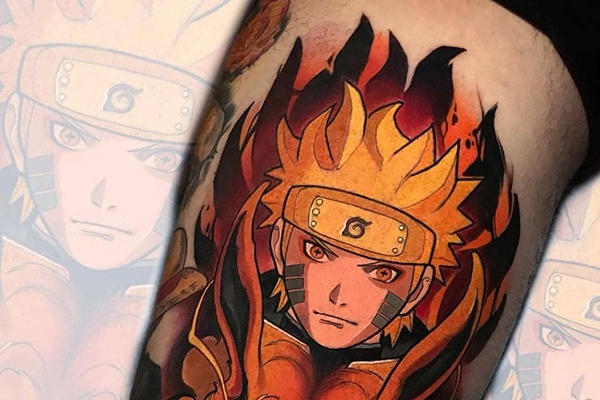 Tattoo-Naruto-Kunst