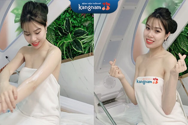 Kết quả khách hàng tắm trắng phi thuyền ở Kangnam