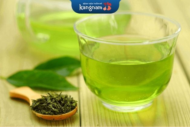 Nước trà xanh giúp tăng cường trao đổi chất cơ thể