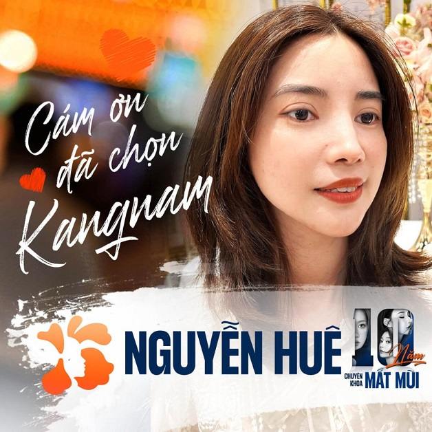 Bệnh Viện Kangnam trân trọng cảm ơn khách hàng Nguyễn Huệ đã tin tưởng chọn chúng tôi