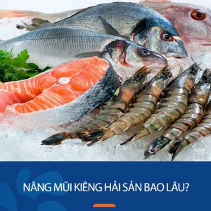 Nâng mũi kiêng hải sản bao lâu? Nên ăn gì mới tốt?