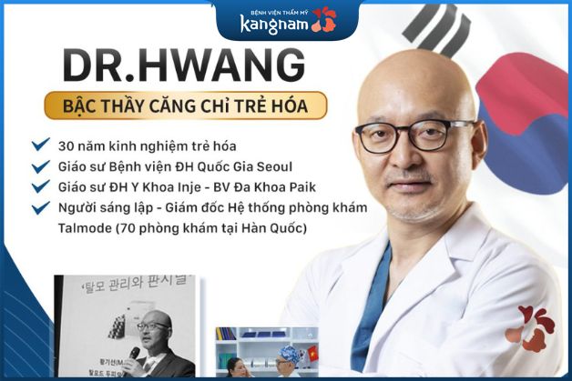 Bác sĩ căng chỉ trẻ hóa da ở Kangnam