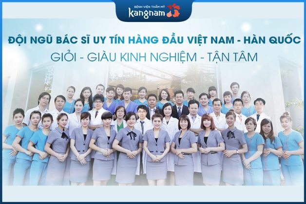 Đội ngũ y bác sĩ Kangnam chuyên môn cao, giàu kinh nghiệm