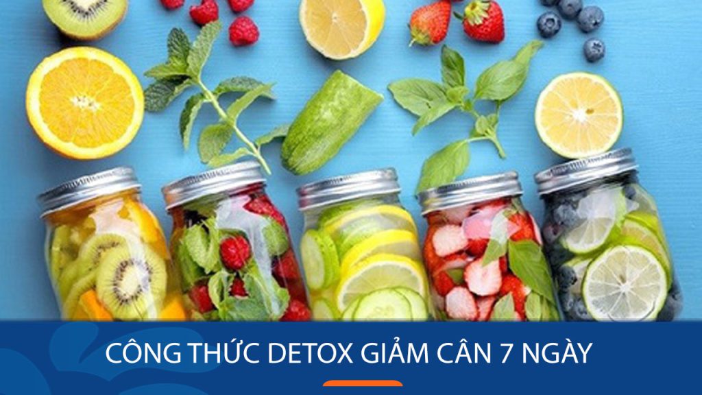 Công thức detox giảm cân 7 ngày an toàn tại nhà: Tạm biệt ngay 4-5kg