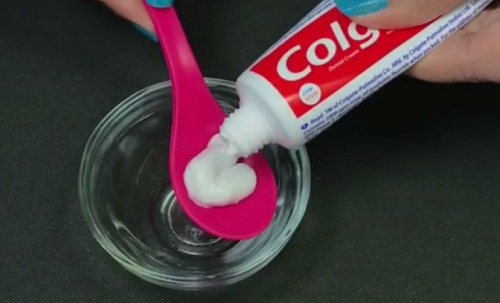 cách tẩy lông nách bằng kem đánh răng