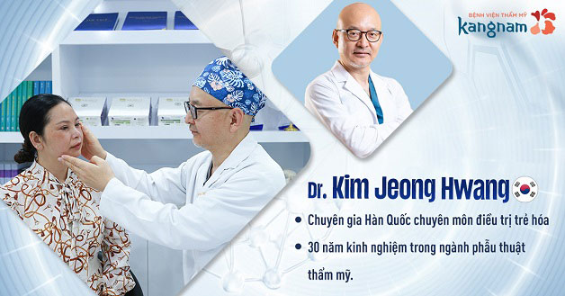 Thực hiện với bác sĩ trẻ hóa da Hàn Quốc với 30 năm kinh nghiệm