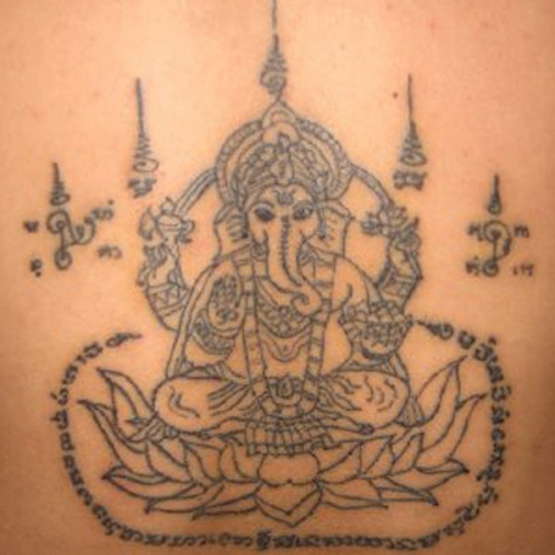 Khmer Hanuman Tattoo