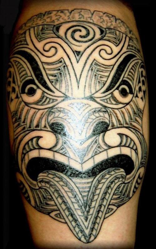 Hình xăm maori ở tay