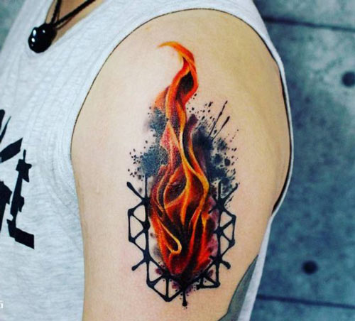 Recycle Tattoo  Mệnh hỏa xăm hình gì là đẹp  Xăm lửa là  Facebook