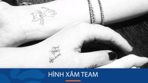 Hình xăm team mang theo tinh thần đồng đội đẹp khó cưỡng