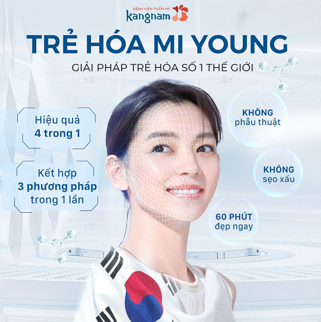 Tái sinh nhan sắc trẻ trung với công nghệ Mi Young chuẩn Hàn
