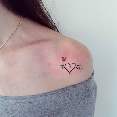 Bagia tattoo  Trái tim là hình ảnh biểu tượng cho tình yêu đôi lứa cũng  như sự trung thủy Vì vậy hình xăm trái tim được coi là một trong những