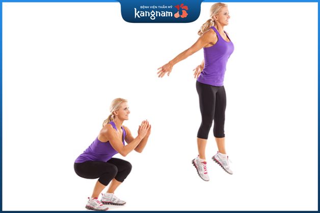 Bài tập squat cơ bản có khả năng hỗ trợ giảm mỡ đùi rất tốt