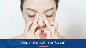 Nắn chỉnh vách ngăn mũi: giảm khó thở và ngạt mũi đến 95%