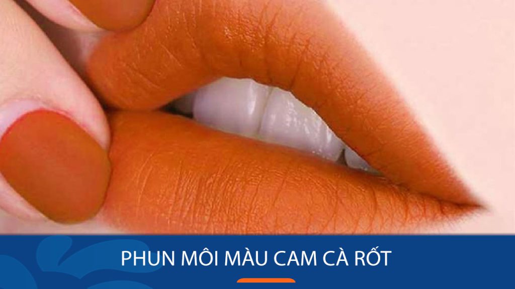 Phun môi màu cam cà rốt: Bí quyết cho đôi môi quyến rũ
