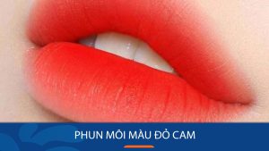 Phun môi màu đỏ cam: Bí quyết đẹp rạng ngời, không lo lỗi mốt