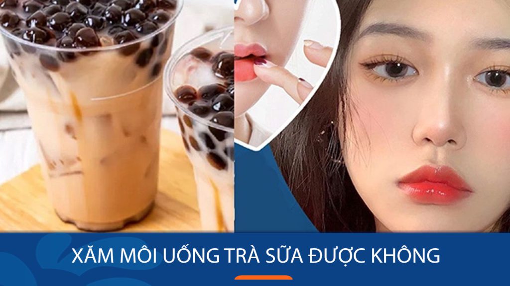 Uống trà sữa sau khi xăm môi: Có thể không? Lời khuyên và lựa chọn thay thế