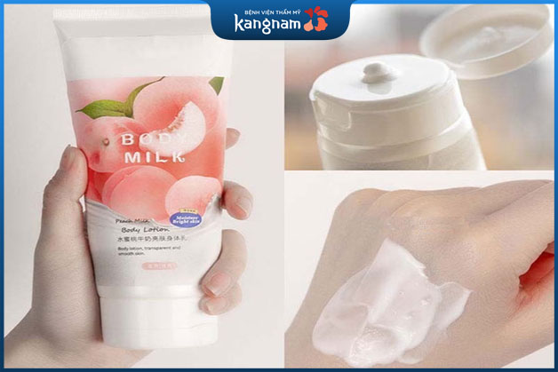 Kem sữa dưỡng trắng da body Pure Milk Body Lotion với hoạt chất chống nắng toàn thân