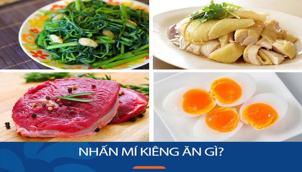 Nhấn mí kiêng ăn gì? Hướng dẫn chế độ dinh dưỡng chuẩn để mí mắt nhanh lành