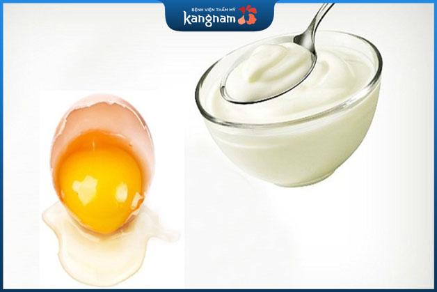 Cách làm mặt nạ sữa chua và lòng trắng trứng khá đơn giản