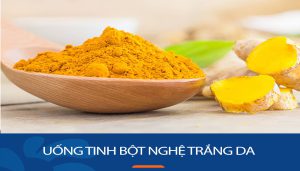 6 Cách uống tinh bột nghệ trắng da an toàn, mịn màng