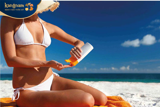 Với kem chống nắng đi biển cho body nên chọn loại có chỉ số phổ quang rộng