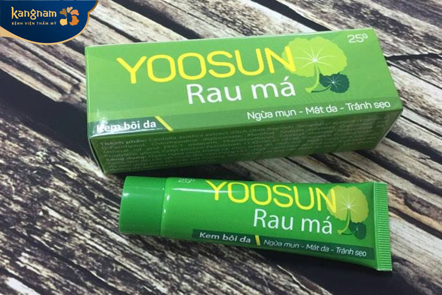kem trị mụn rau má Yoosun đảm bảo an toàn tuyệt đối cho da của bạn
