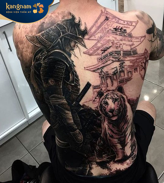 Tattoo Samurai và hổ