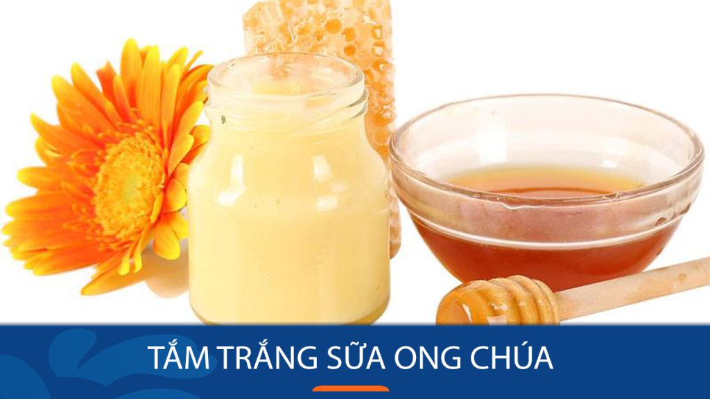 Tắm trắng da bằng sữa ong chúa: Bí quyết trắng sáng mịn màng