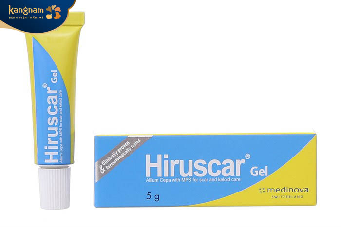 Trị sẹo lồi bằng Hiruscar thương hiệu đến từ Việt Nam