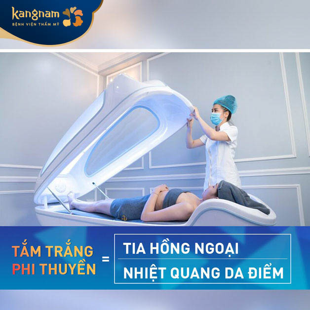 Tắm trắng bằng công nghệ hiện đại tại Kangnam Hải Phòng