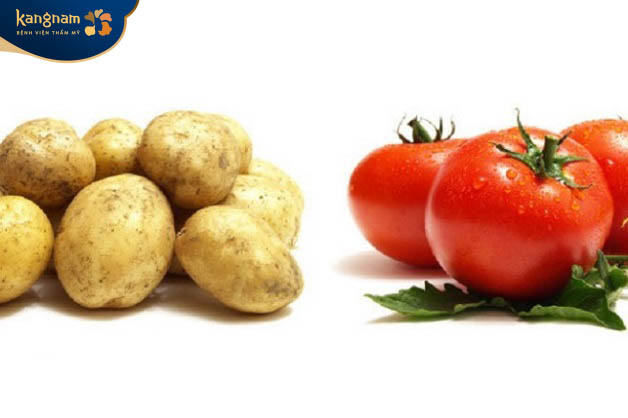 Sử dụng hỗn hợp cà chua và khoai tây