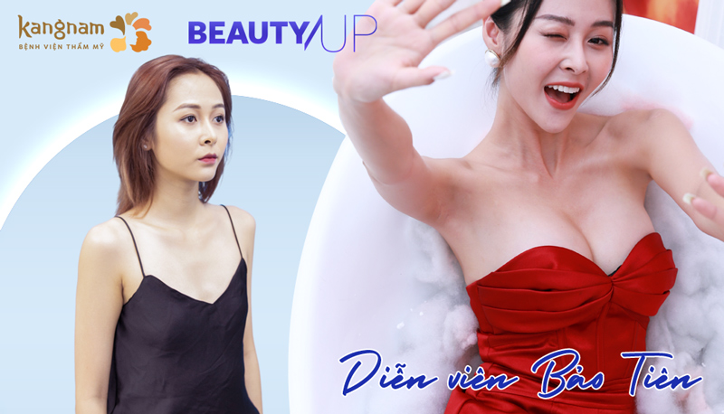 diễn viên Bảo Tiên Beauty Up cùng Kangnam