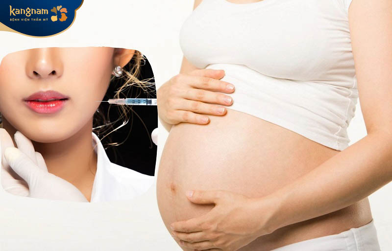 Có bầu không nên tiêm filler sẽ gây ảnh hưởng đến sức khỏe mẹ bầu và sự phát triển của thai nhi
