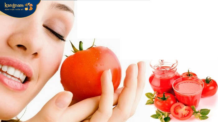 Làm sáng da, trị mụn an toàn với cà chua