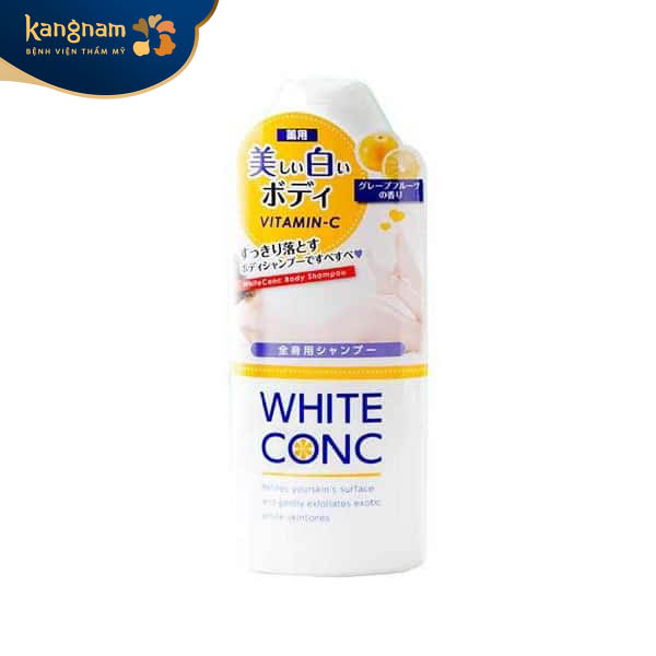 White conc body vitamin c sữa tắm trắng da an toàn