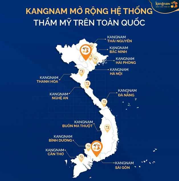 Bệnh viện Kangnam Nguyễn Trãi thuộc hệ thống thẩm mỹ Kangnam