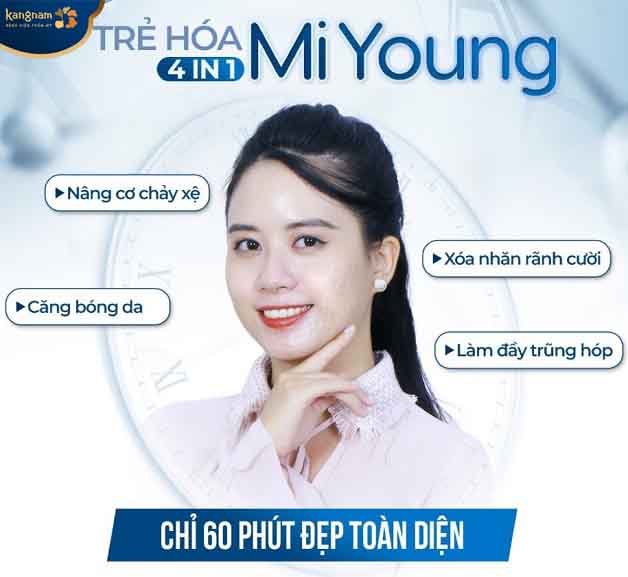 Trẻ hóa Mi Young 4 trong 1 độc quyền tại Kangnam