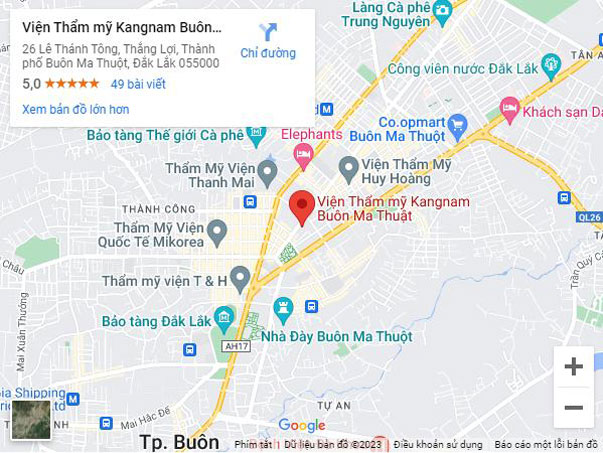 Viện Thẩm mỹ Kangnam Buôn Ma Thuột 