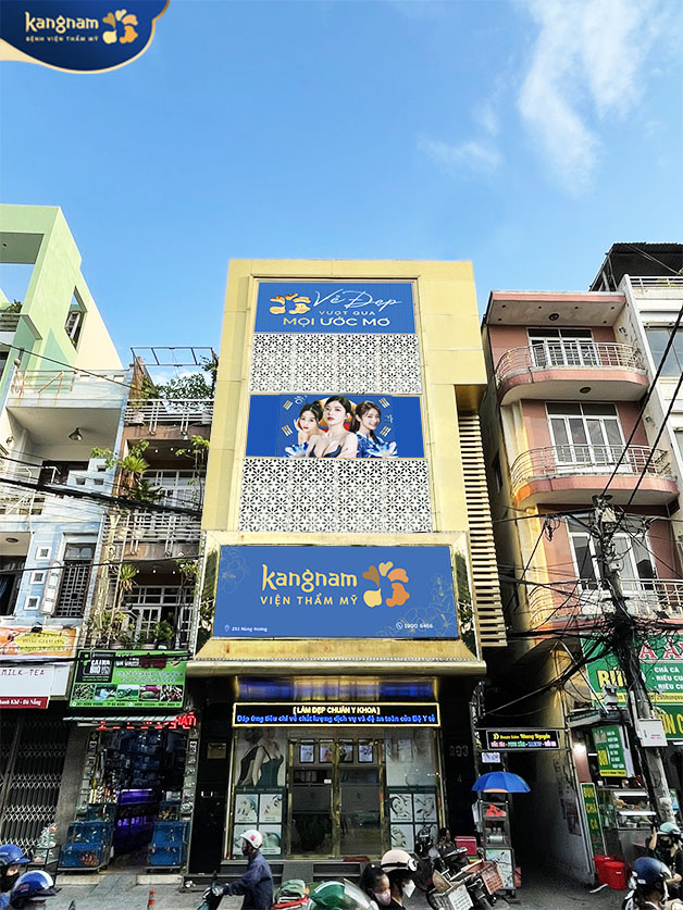 Địa chỉ Kangnam tại Đà Nẵng ở khu vực trung tâm nên khách hàng có thể dễ dàng tìm đến 